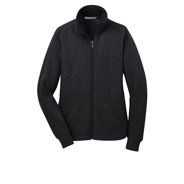 Port Authority Ladies Slub Fleece Full-Zip Jacket.... from ASI 84863 SanMar