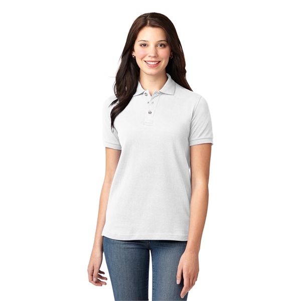 Port Authority Ladies Heavyweight Cotton Pique Polo.... from ASI 84863 SanMar