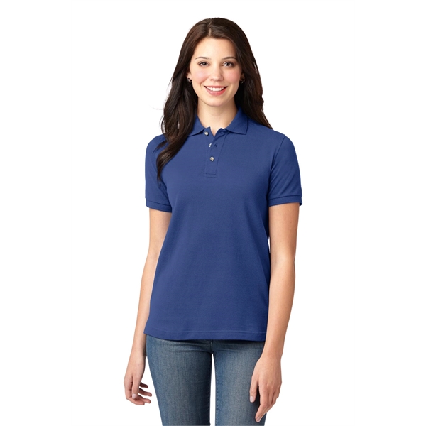Port Authority Ladies Heavyweight Cotton Pique Polo.... from ASI 84863 SanMar