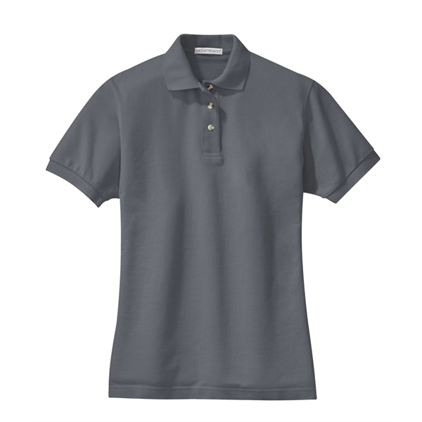 Port Authority Ladies Heavyweight Cotton Pique Polo.... from ASI 84863 SanMar