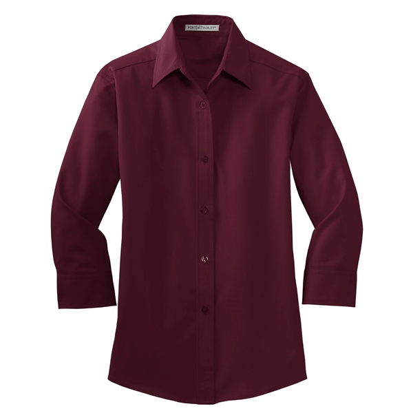 Port Authority Ladies 3/4-Sleeve Easy Care Shirt.... from ASI 84863 SanMar