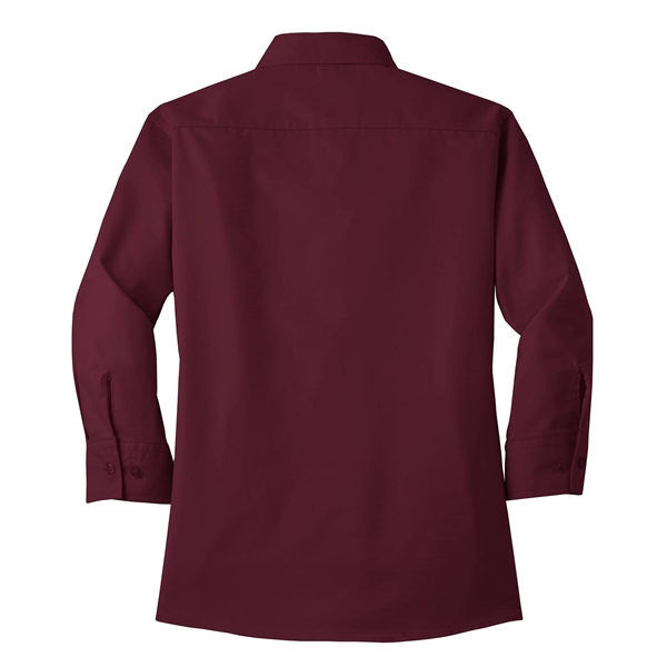 Port Authority Ladies 3/4-Sleeve Easy Care Shirt.... from ASI 84863 SanMar