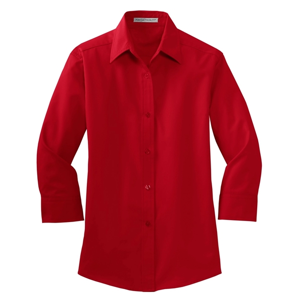 Port Authority Ladies 3/4-Sleeve Easy Care Shirt.... from ASI 84863 SanMar