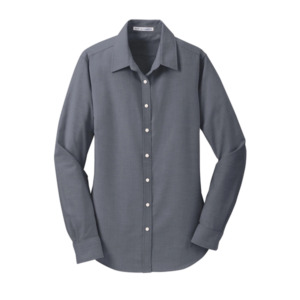 Port Authority Ladies SuperPro Oxford Shirt.... from ASI 84863 SanMar