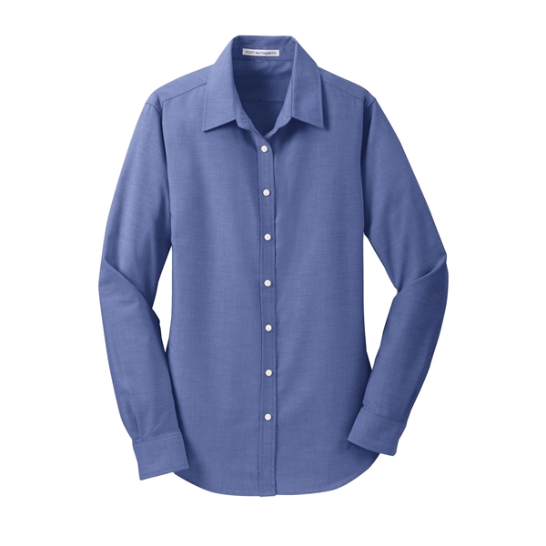 Port Authority Ladies SuperPro Oxford Shirt.... from ASI 84863 SanMar