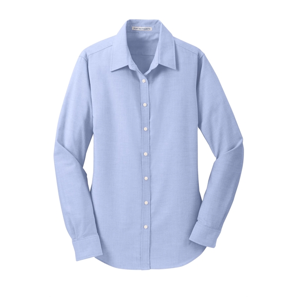 Port Authority Ladies SuperPro Oxford Shirt.... from ASI 84863 SanMar