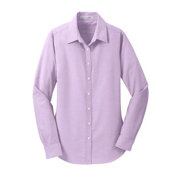 Port Authority Ladies SuperPro Oxford Shirt.... from ASI 84863 SanMar
