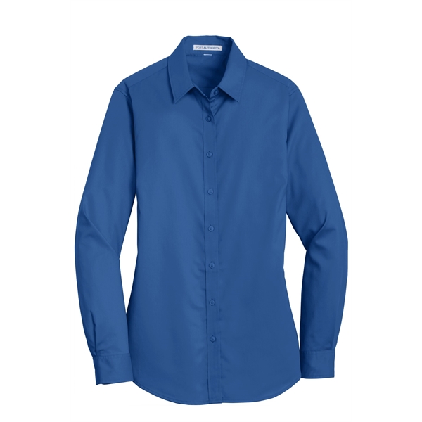 Port Authority Ladies SuperPro Twill Shirt.... from ASI 84863 SanMar