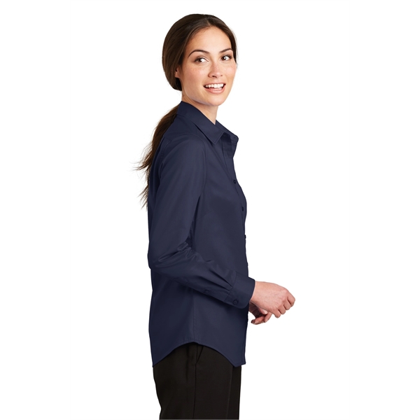 Port Authority Ladies SuperPro Twill Shirt.... from ASI 84863 SanMar