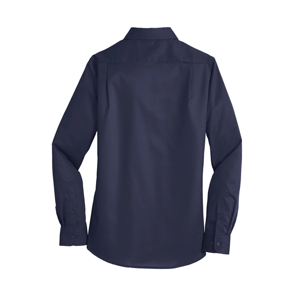 Port Authority Ladies SuperPro Twill Shirt.... from ASI 84863 SanMar