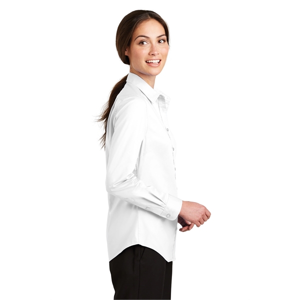 Port Authority Ladies SuperPro Twill Shirt.... from ASI 84863 SanMar