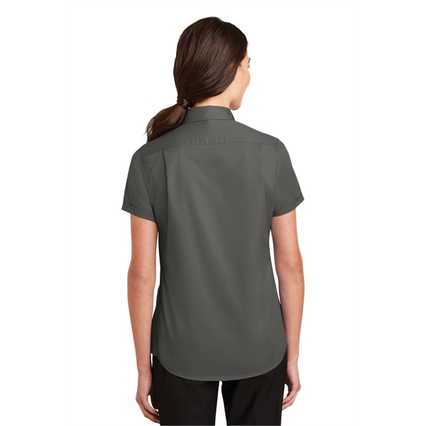 Port Authority Ladies Short Sleeve SuperPro Twill Shirt.... from ASI 84863 SanMar