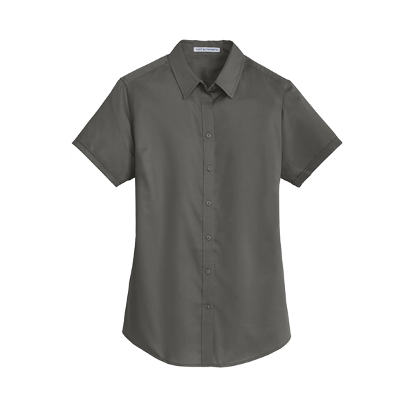Port Authority Ladies Short Sleeve SuperPro Twill Shirt.... from ASI 84863 SanMar