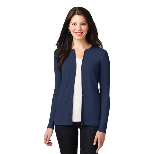 Port Authority Ladies Concept Stretch Button-Front Cardigan.... from ASI 84863 SanMar