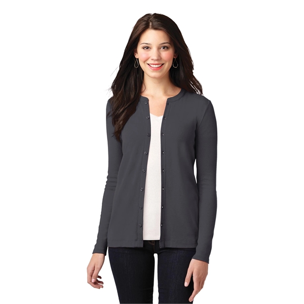 Port Authority Ladies Concept Stretch Button-Front Cardigan.... from ASI 84863 SanMar