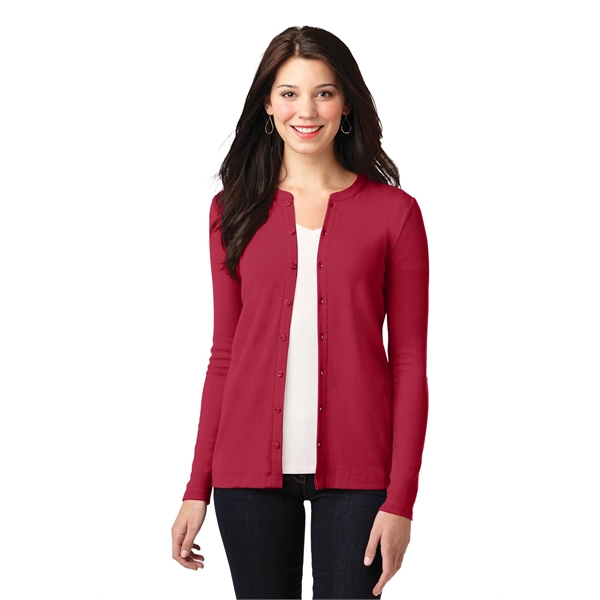 Port Authority Ladies Concept Stretch Button-Front Cardigan.... from ASI 84863 SanMar