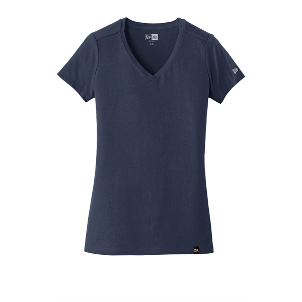New Era Ladies Heritage Blend V-Neck Tee.... from ASI 84863 SanMar