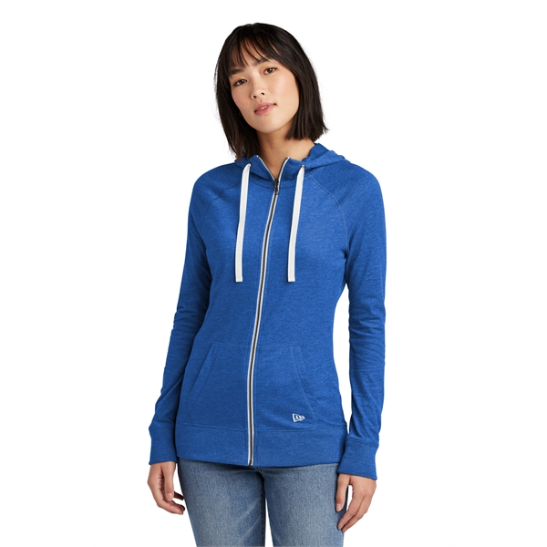 New Era Ladies Sueded Cotton Blend Full-Zip Hoodie.... from ASI 84863 SanMar