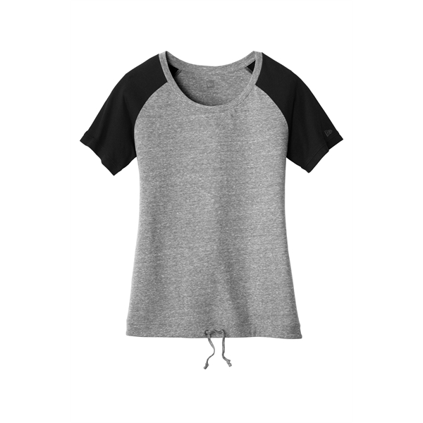 New Era Ladies Tri-Blend Performance Cinch Tee.... from ASI 84863 SanMar