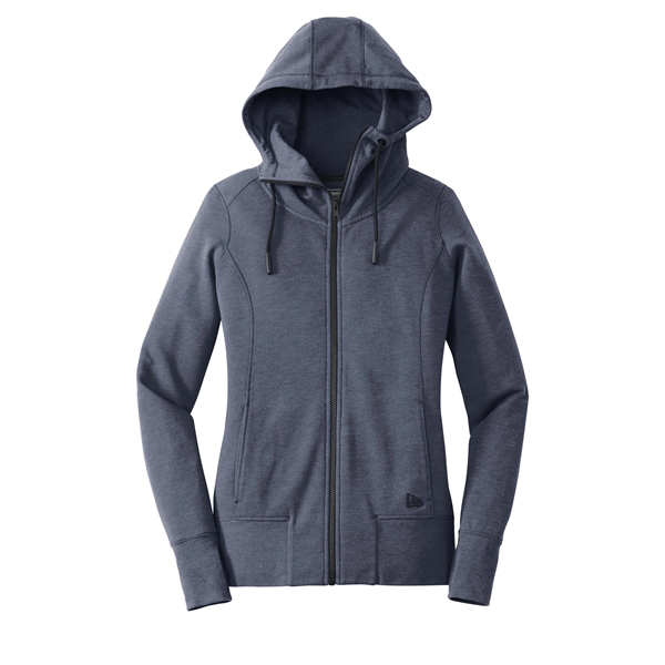 New Era Ladies Tri-Blend Fleece Full-Zip Hoodie.... from ASI 84863 SanMar