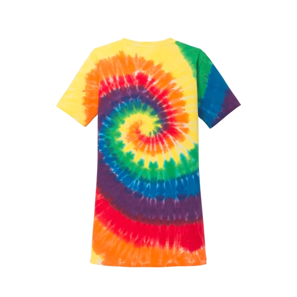 Port & Company Ladies Tie-Dye V-Neck Tee.... from ASI 84863 SanMar