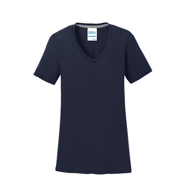 Port & Company Ladies Performance Blend V-Neck Tee.... from ASI 84863 SanMar