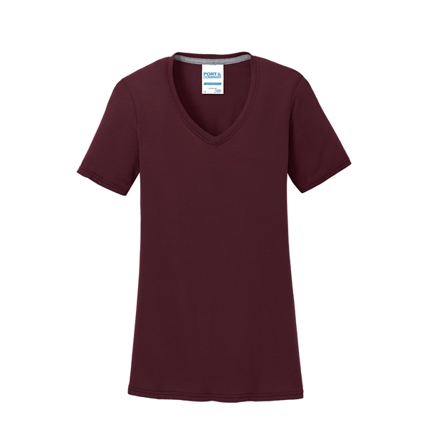 Port & Company Ladies Performance Blend V-Neck Tee.... from ASI 84863 SanMar