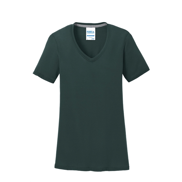 Port & Company Ladies Performance Blend V-Neck Tee.... from ASI 84863 SanMar