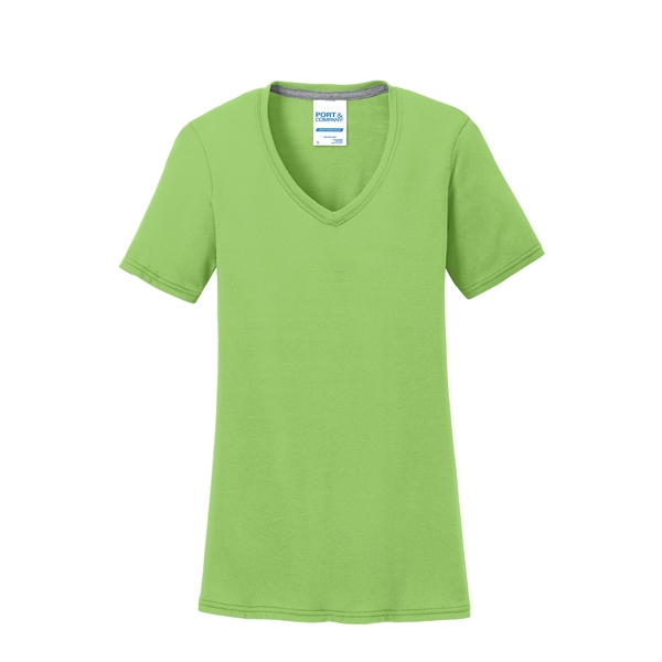 Port & Company Ladies Performance Blend V-Neck Tee.... from ASI 84863 SanMar