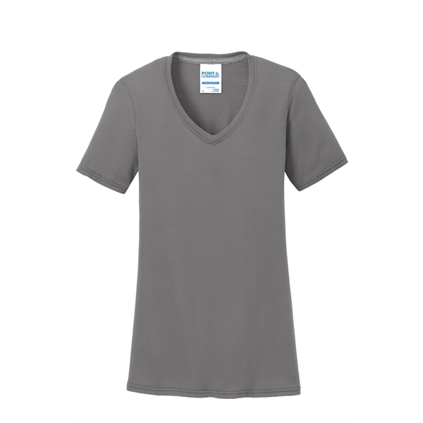 Port & Company Ladies Performance Blend V-Neck Tee.... from ASI 84863 SanMar