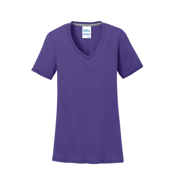 Port & Company Ladies Performance Blend V-Neck Tee.... from ASI 84863 SanMar