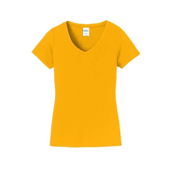 Port & Company Ladies Fan Favorite V-Neck Tee.... from ASI 84863 SanMar