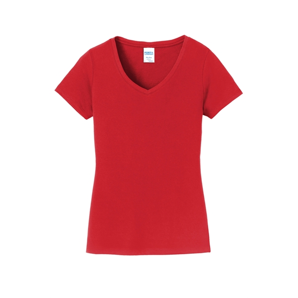 Port & Company Ladies Fan Favorite V-Neck Tee.... from ASI 84863 SanMar