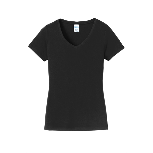 Port & Company Ladies Fan Favorite V-Neck Tee.... from ASI 84863 SanMar