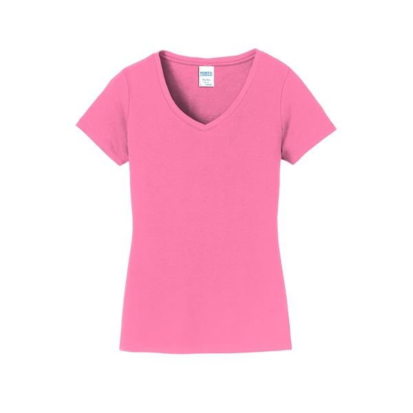 Port & Company Ladies Fan Favorite V-Neck Tee.... from ASI 84863 SanMar