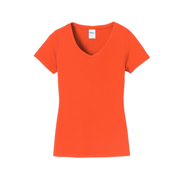Port & Company Ladies Fan Favorite V-Neck Tee.... from ASI 84863 SanMar