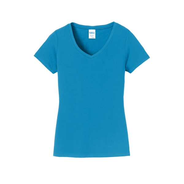 Port & Company Ladies Fan Favorite V-Neck Tee.... from ASI 84863 SanMar