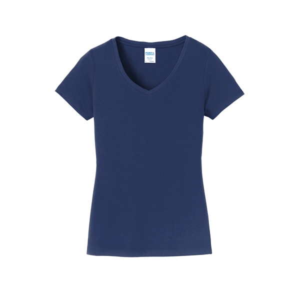 Port & Company Ladies Fan Favorite V-Neck Tee.... from ASI 84863 SanMar