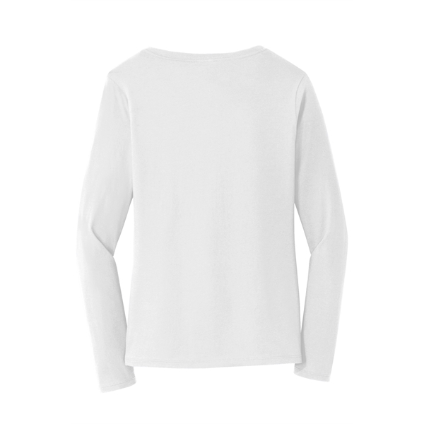 Port & Company Ladies Long Sleeve Fan Favorite V-Neck Tee.... from ASI 84863 SanMar