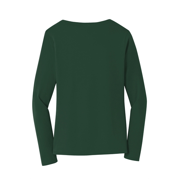 Port & Company Ladies Long Sleeve Fan Favorite V-Neck Tee.... from ASI 84863 SanMar