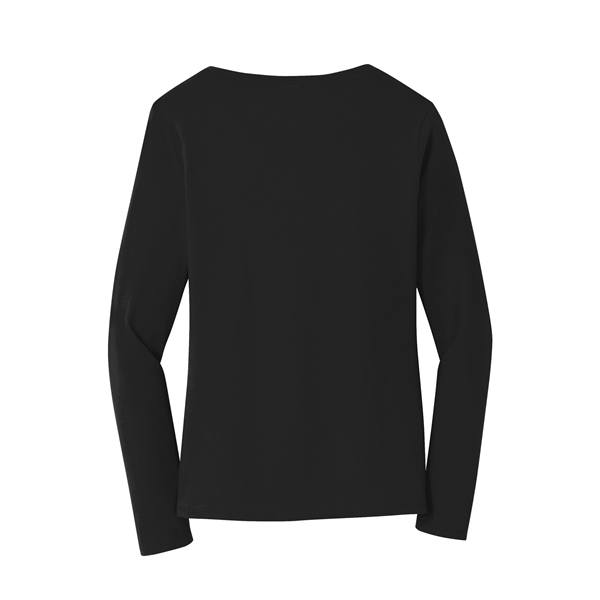 Port & Company Ladies Long Sleeve Fan Favorite V-Neck Tee.... from ASI 84863 SanMar