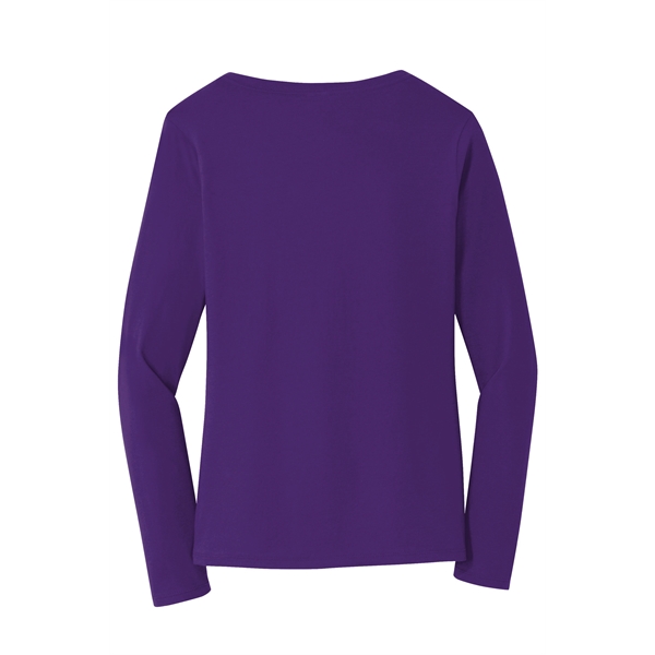 Port & Company Ladies Long Sleeve Fan Favorite V-Neck Tee.... from ASI 84863 SanMar