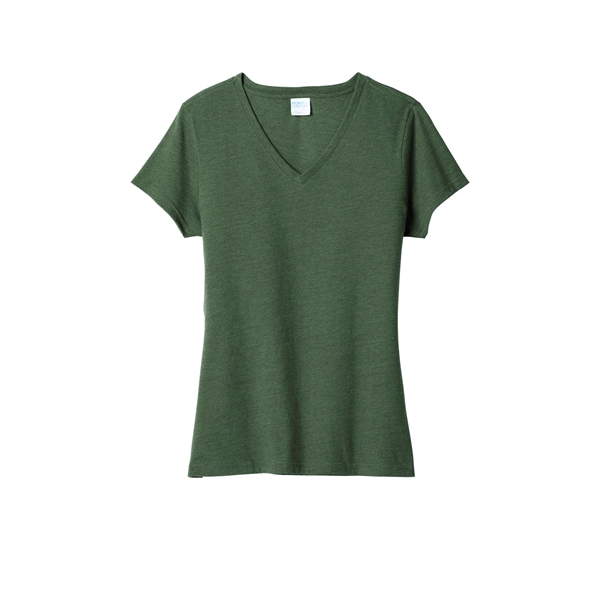 Port & Company Ladies Fan Favorite Blend V-Neck Tee.... from ASI 84863 SanMar