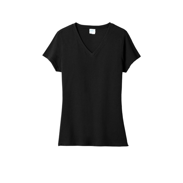 Port & Company Ladies Fan Favorite Blend V-Neck Tee.... from ASI 84863 SanMar
