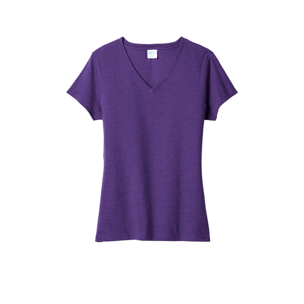 Port & Company Ladies Fan Favorite Blend V-Neck Tee.... from ASI 84863 SanMar