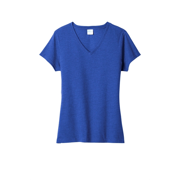 Port & Company Ladies Fan Favorite Blend V-Neck Tee.... from ASI 84863 SanMar
