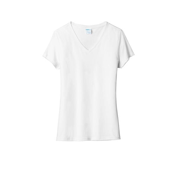 Port & Company Ladies Fan Favorite Blend V-Neck Tee.... from ASI 84863 SanMar