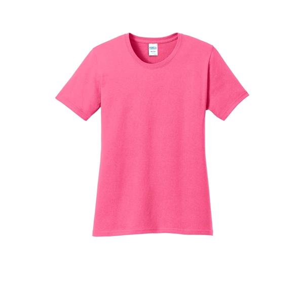Port & Company Ladies Core Cotton Tee.... from ASI 84863 SanMar