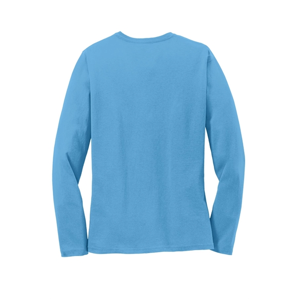 Port & Company Ladies Long Sleeve Core Cotton Tee.... from ASI 84863 SanMar
