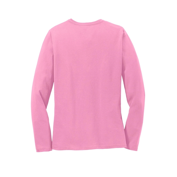 Port & Company Ladies Long Sleeve Core Cotton Tee.... from ASI 84863 SanMar
